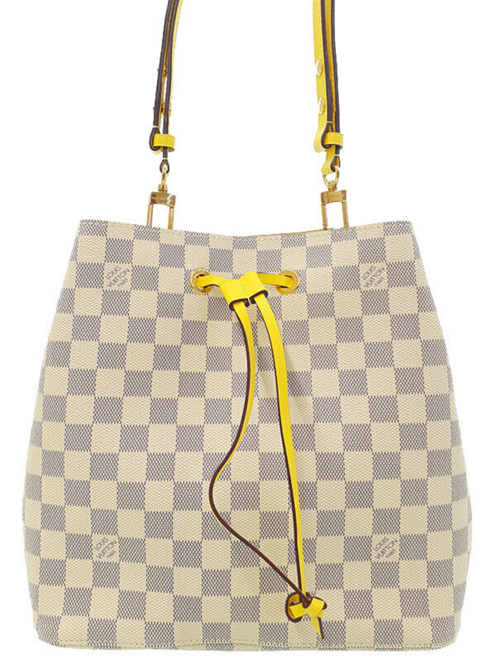 Louis Vuitton Damier Azur White Neo Noe Shoulder Bag